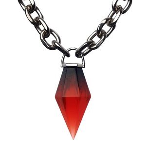 Love Rokz Silver Talisman Blood Pendant